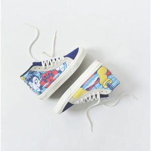 Disney x John Van Hamersveld Unisex Sk8 Hi Mickey's 90th Sneakers Size 8.5